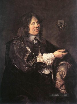 Stephanus Geraerdts portrait Dutch Golden Age Frans Hals Oil Paintings